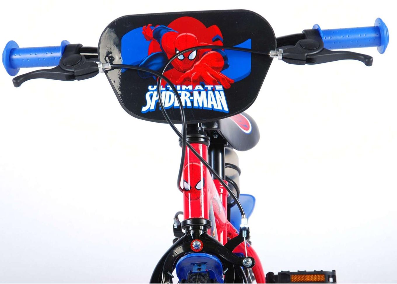 Детский велосипед 12 дюймов с ручным тормозом Spiderman увеличить