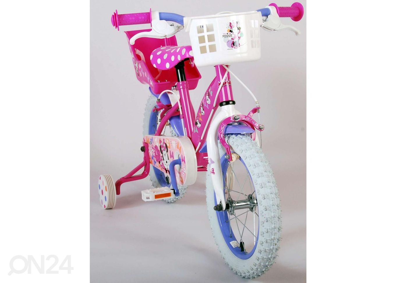 Детский велосипед 14 дюймов Disney Minnie увеличить
