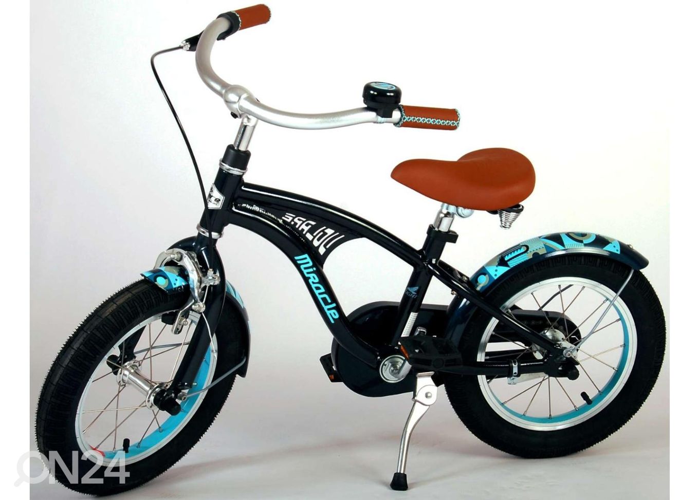 Детский велосипед 14 дюймов Volare Miracle Cruiser матовый синий увеличить