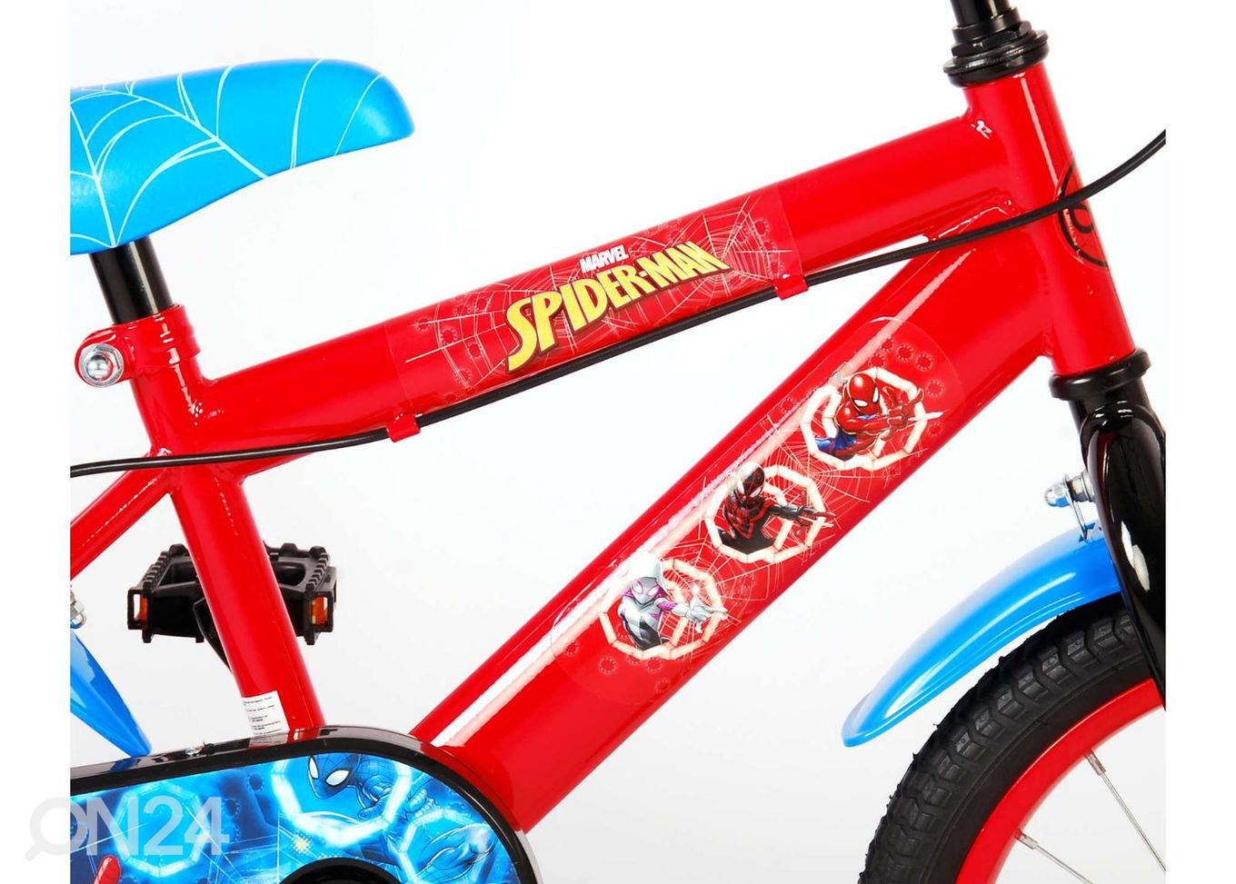 Детский велосипед 16 дюймов Спайдермен увеличить