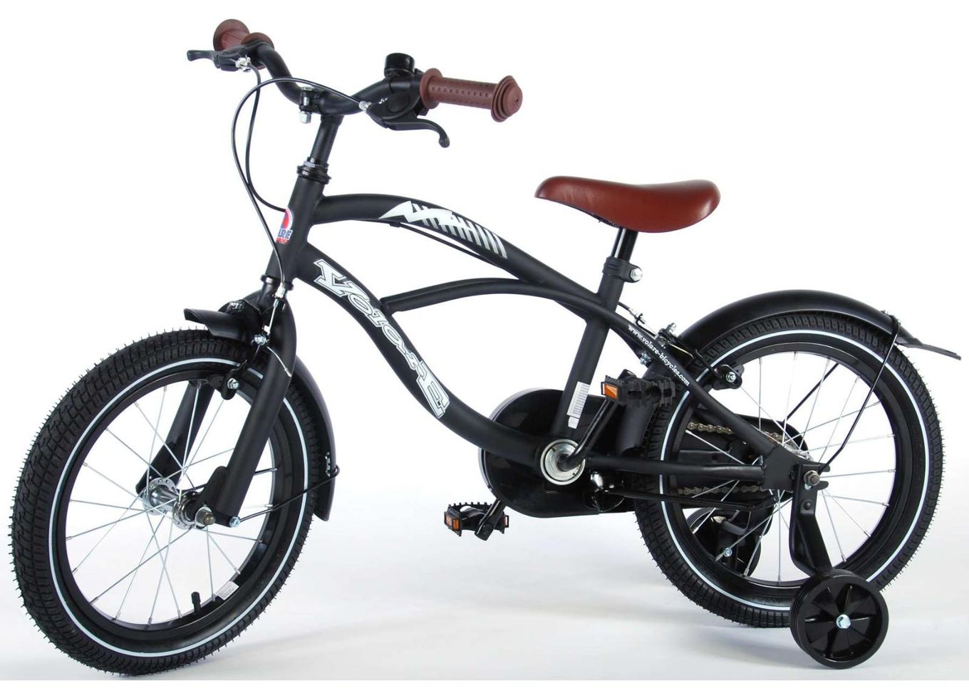 Детский велосипед Volare Black Cruiser 16 дюймов увеличить