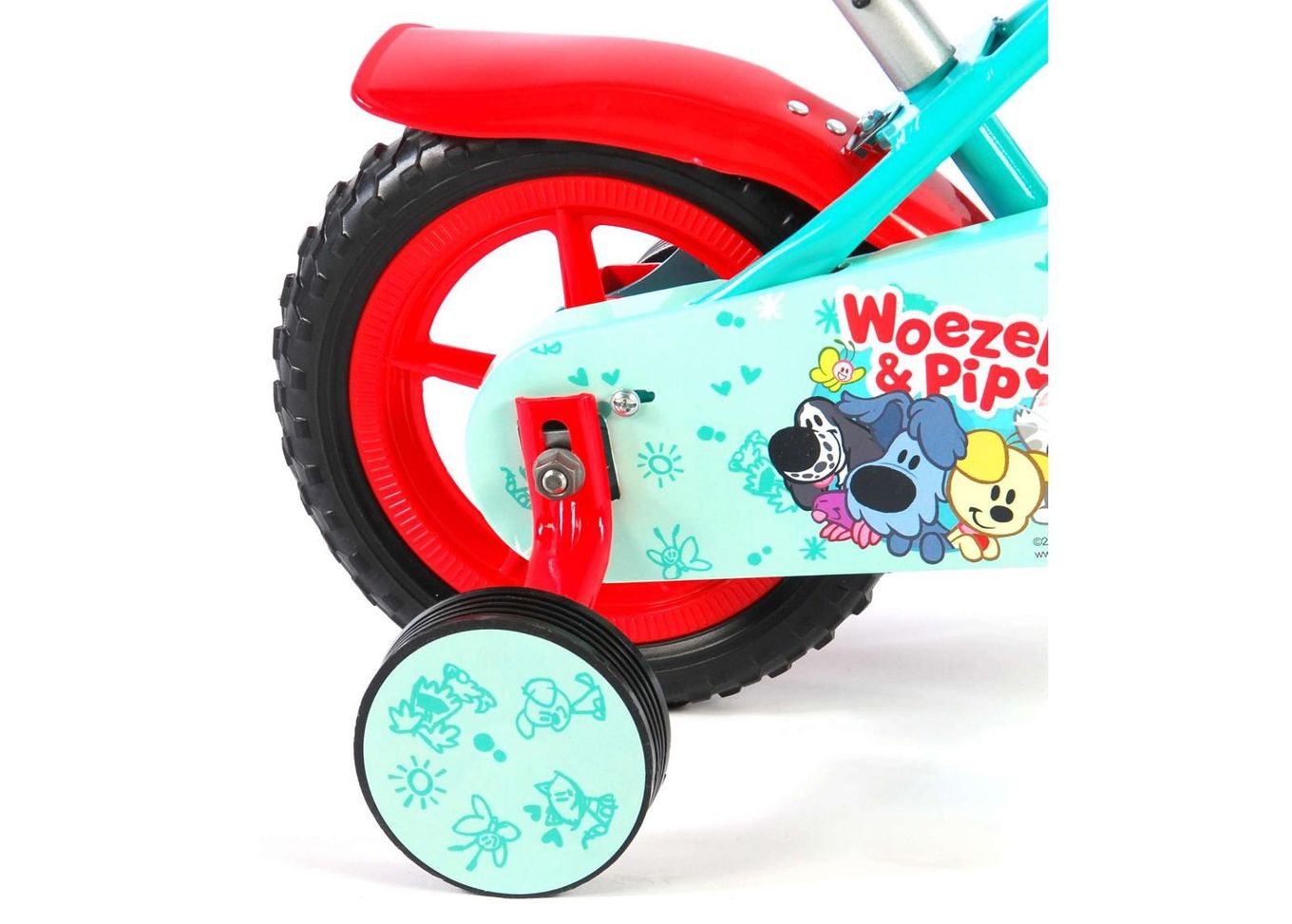 Детский велосипед Woezel & Pip 10 дюймов Volare увеличить