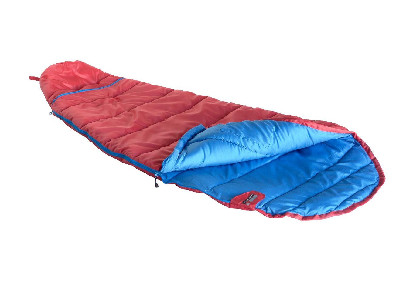 Детский спальный мешок tembo vario красно-синий High Peak увеличить