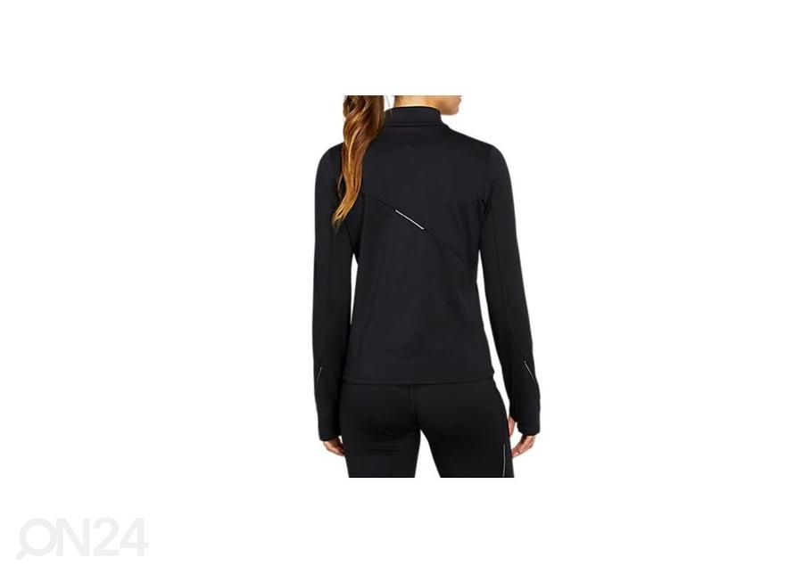 Женская тренировочная рубашка Asics Lite-Show Winter 1-2 Zip Top W увеличить