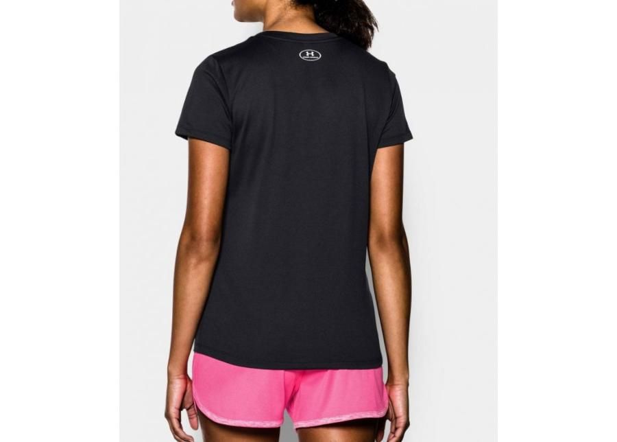 Женская футболка для тренировок Under Armour Tech V-Neck Short Sleeve W 1255839-002 увеличить