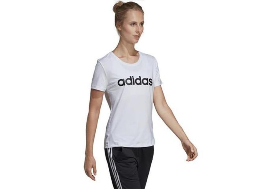 Женская футболка adidas W D2M Logo Tee W DU2080 увеличить