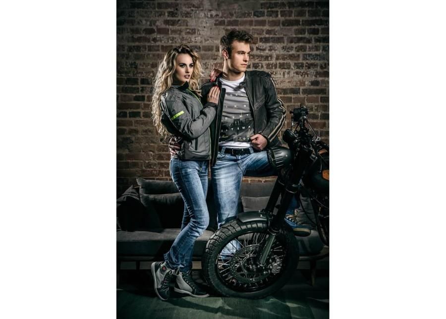 Женские мотоциклетные джинсы City Nomad Karen Iron увеличить