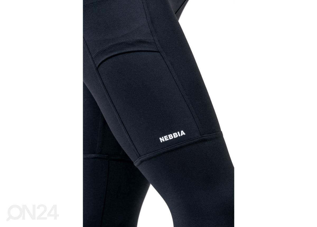 Женские тренировочные рейтузы Nebbia High Waist Fit & Smart 505 черные размер M увеличить