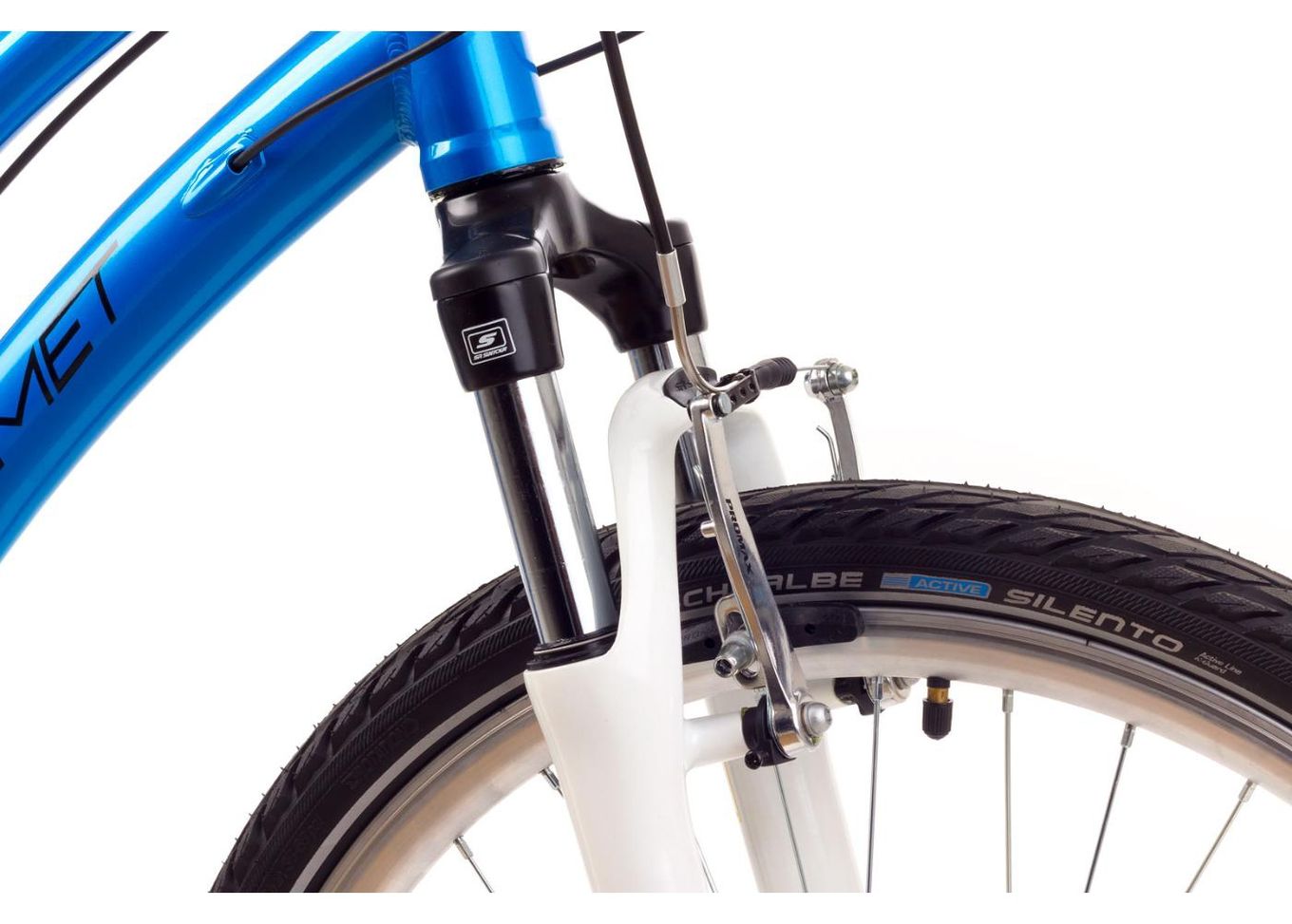 Женский городской велосипед 18 L ROMET BELECO синий увеличить