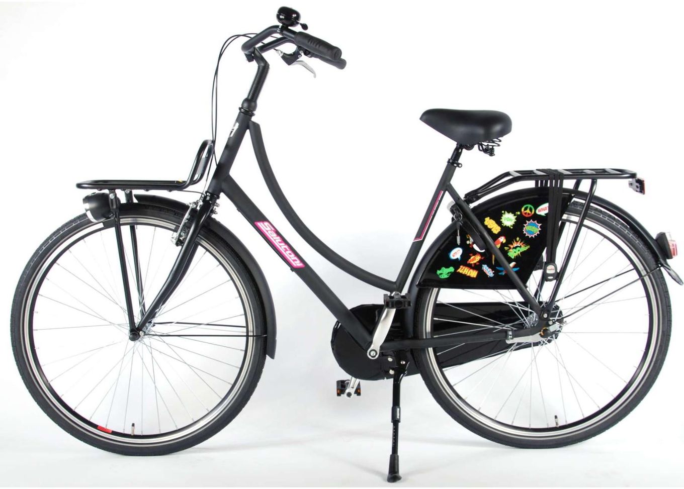 Женский городской велосипед SALUTONI Badges 28 дюймов 50 см Shimano Nexus 3 передачи увеличить