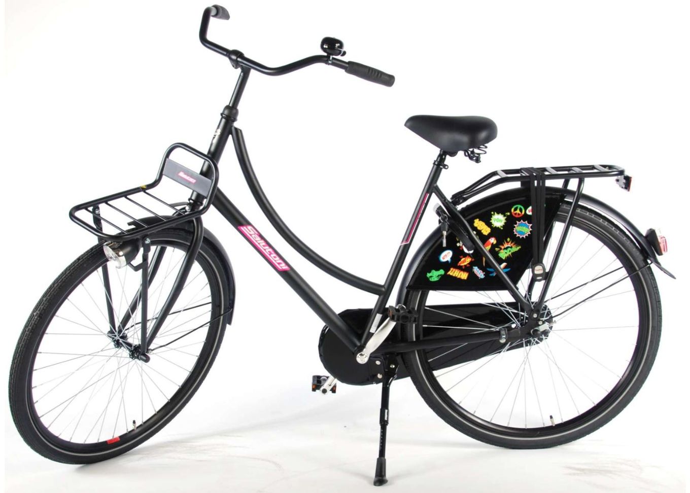 Женский городской велосипед SALUTONI Badges 28 дюймов 56 см увеличить