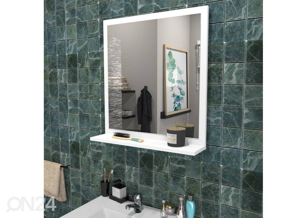 Зеркало в ванную 60x65 cm увеличить