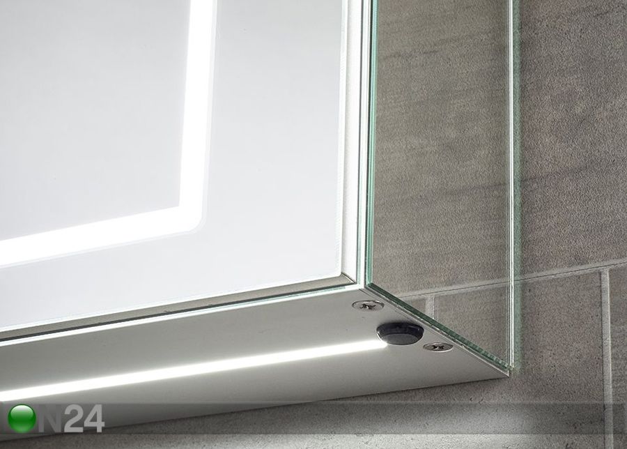 Зеркальный шкаф с LED-подсветкой Sonnet 70x50 см увеличить