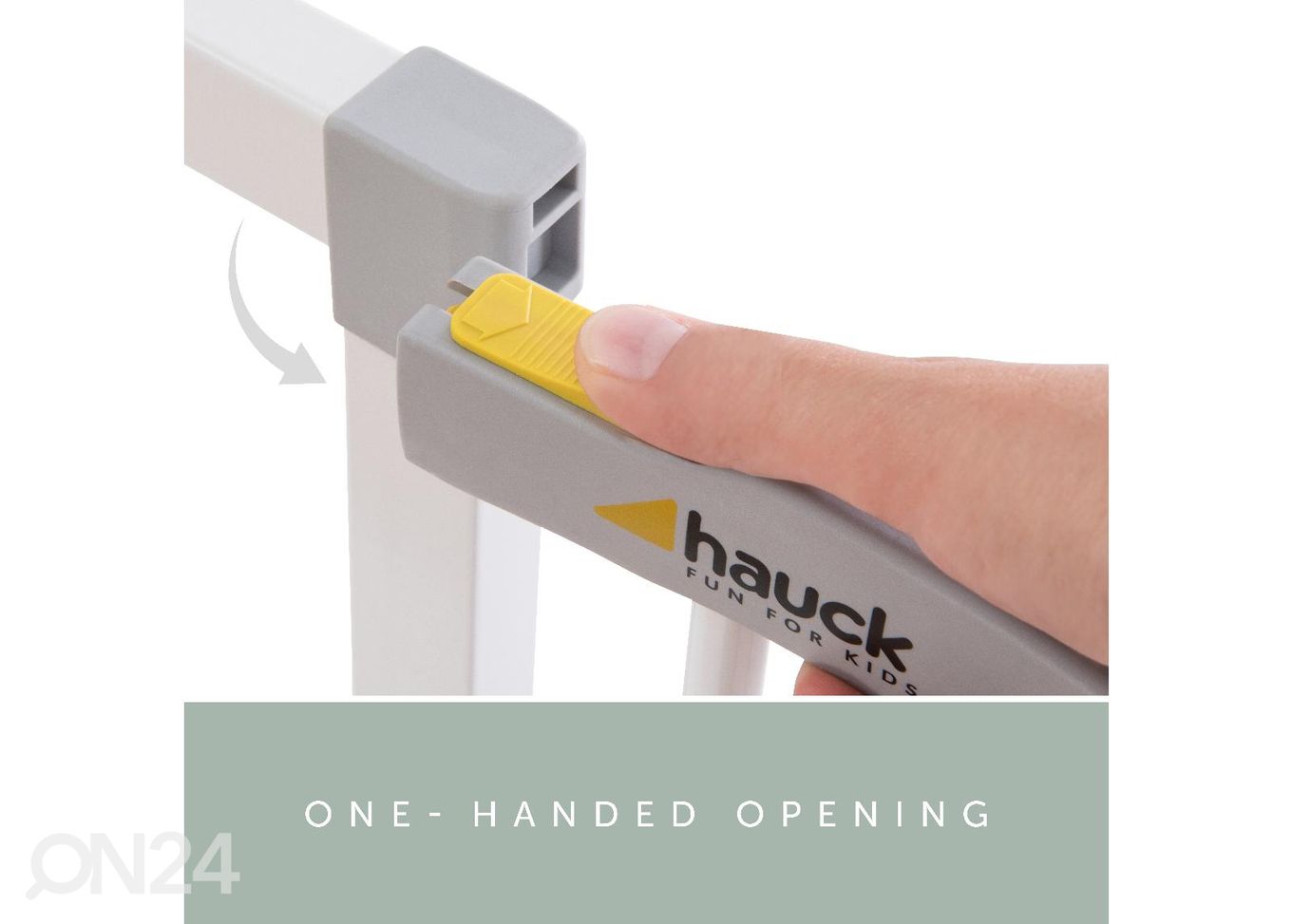 Калитка безопасности 75-80 cm с низким бортиком Hauck Comfort Clear Step Gate белый увеличить