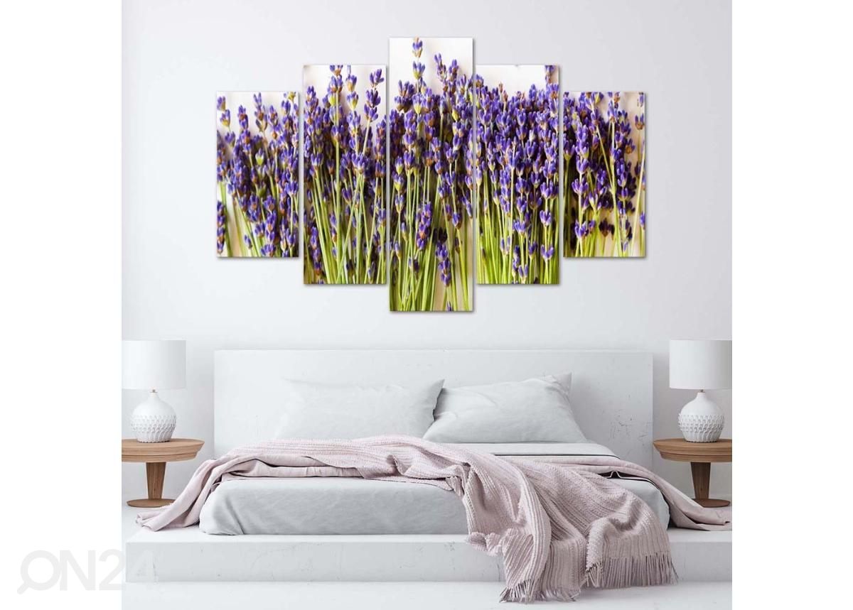 Картина из 5-частей Lavender 100x70 см увеличить