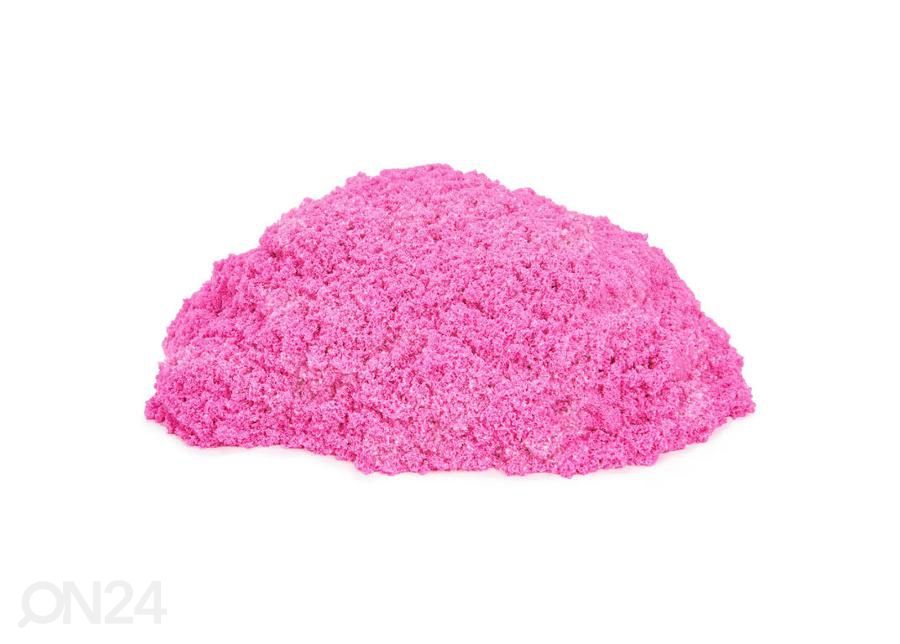 Кинетический песок 530 г розовый увеличить