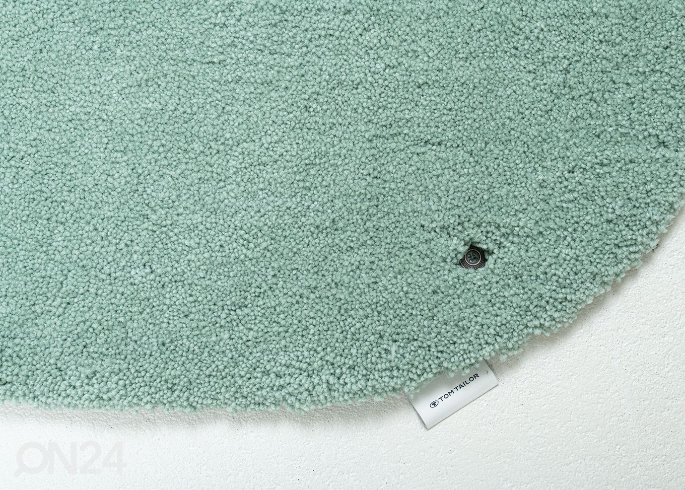 Коврик для ванной Tom Tailor Cosy Bath Uni Pebble 60x100 см, мятно-зеленый увеличить