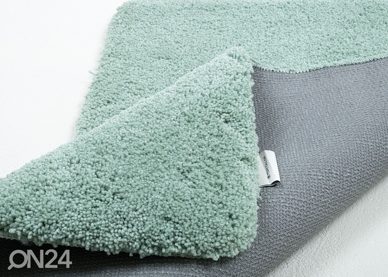 Коврик для ванной Tom Tailor Cozy Bath Uni 50x60 см, мятно-зеленый увеличить