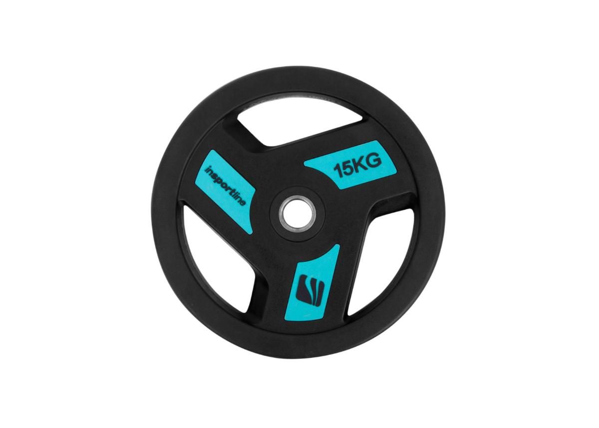 Комплект дисков с резиновым покрытием Set Herk 2x 1,25-25 кг inSPORTline увеличить