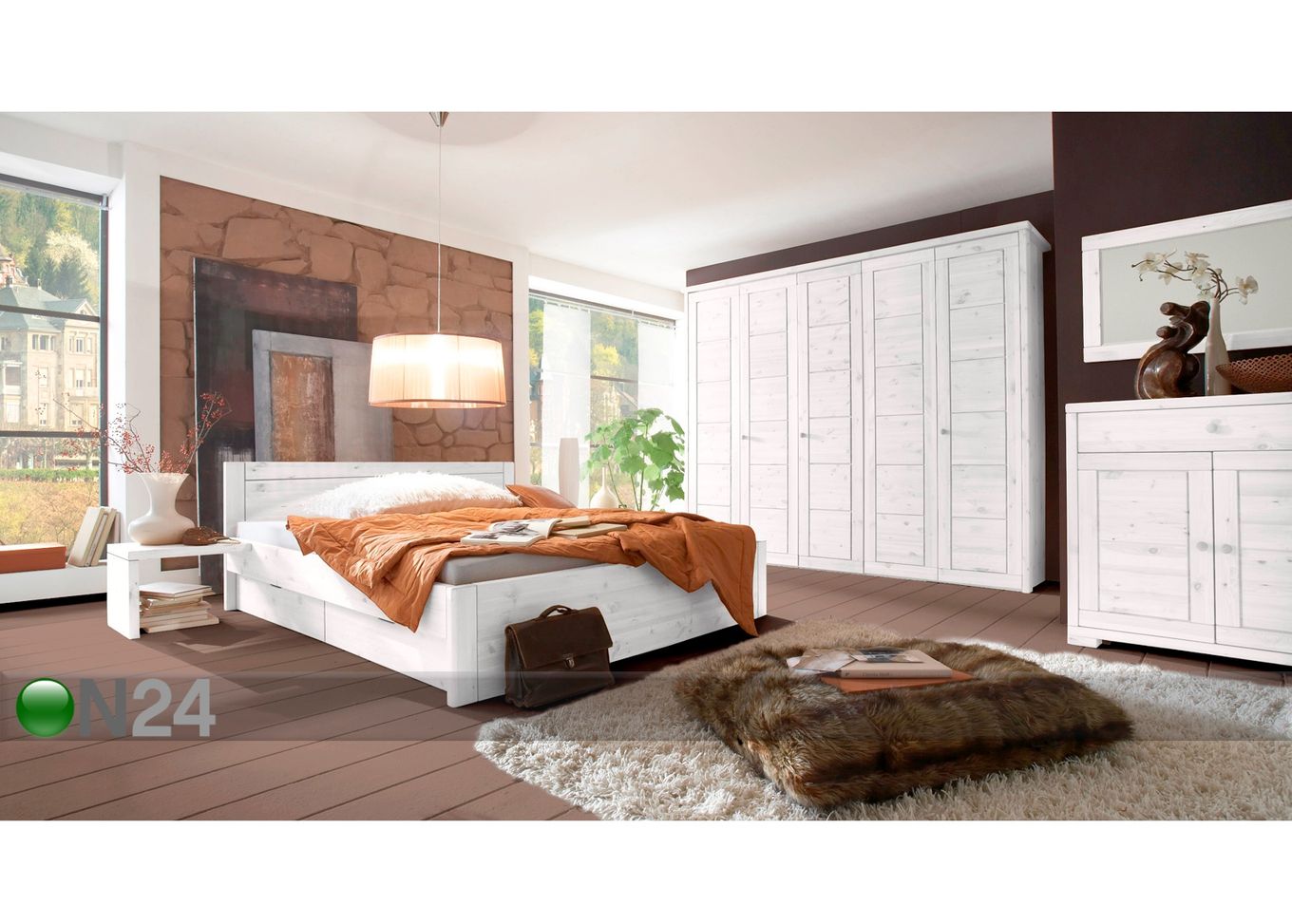 Комплект кровати Rauna 140x200 см увеличить