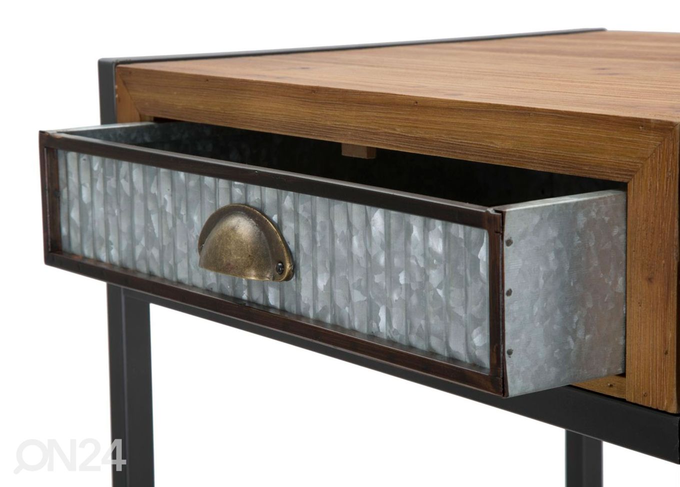 Консольный стол Industrial, коричневый/светло-серый увеличить