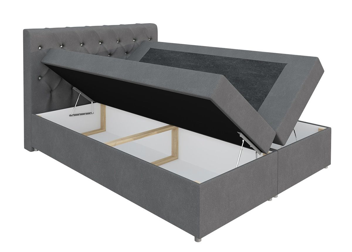Континентальная кровать с ящиком 140x200 cm увеличить