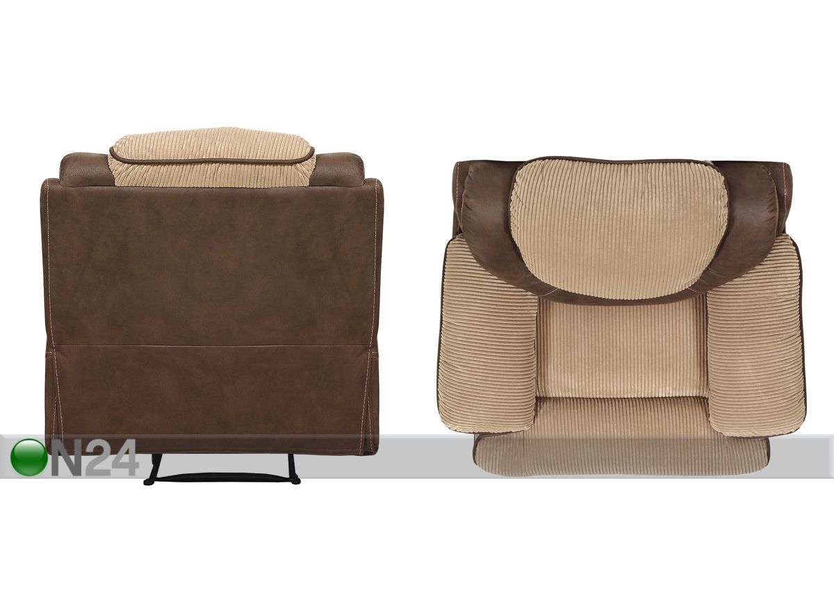 Кресло Relax5, золотисто-коричневый/бежевый увеличить