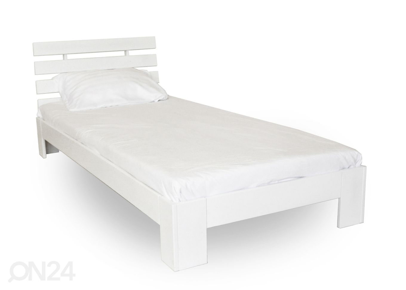 Кровать из массива берёзы 80x200 cm увеличить