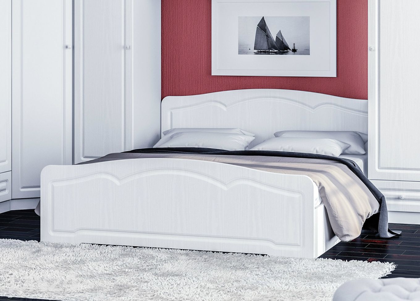 Кровать Amalia 160x200 cm увеличить