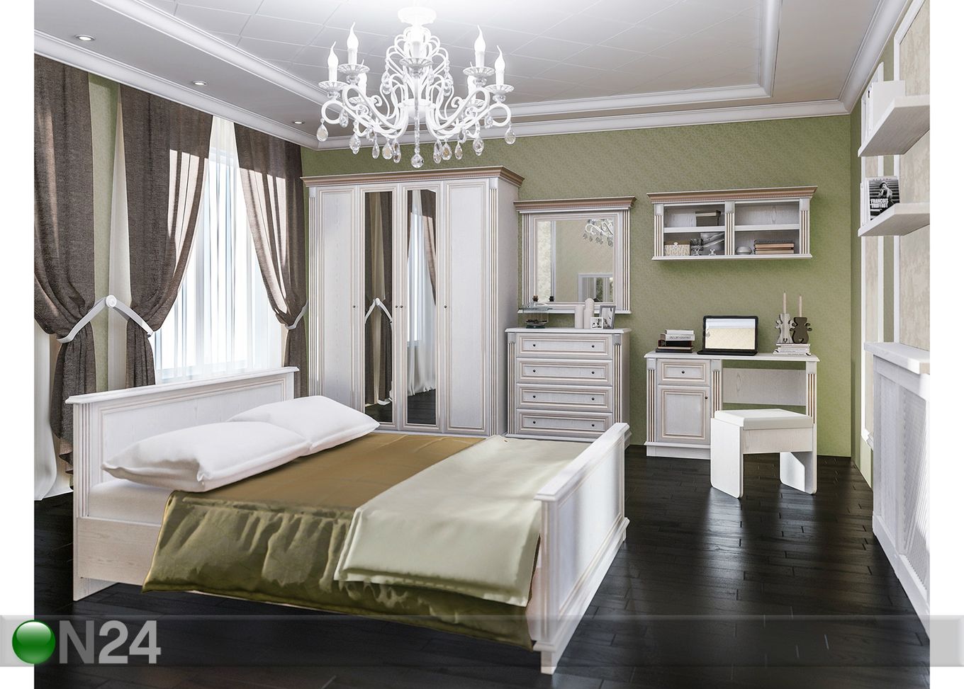 Кровать Versailles 160x200 cm увеличить