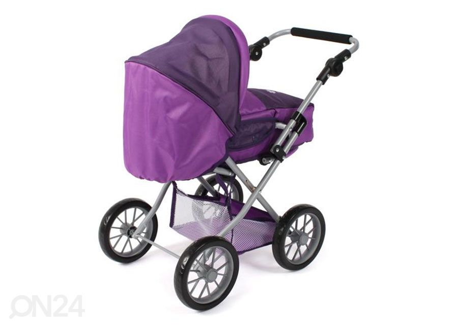 Кукольная коляска Leni, фиолетовая увеличить
