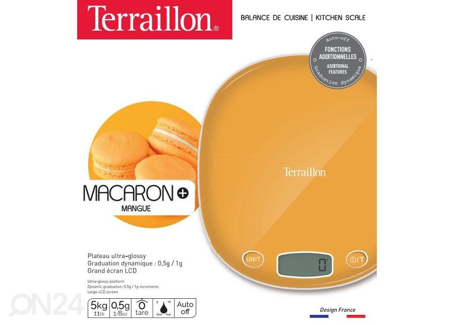Кухонные весы Terraillon Macaron+Mangue увеличить