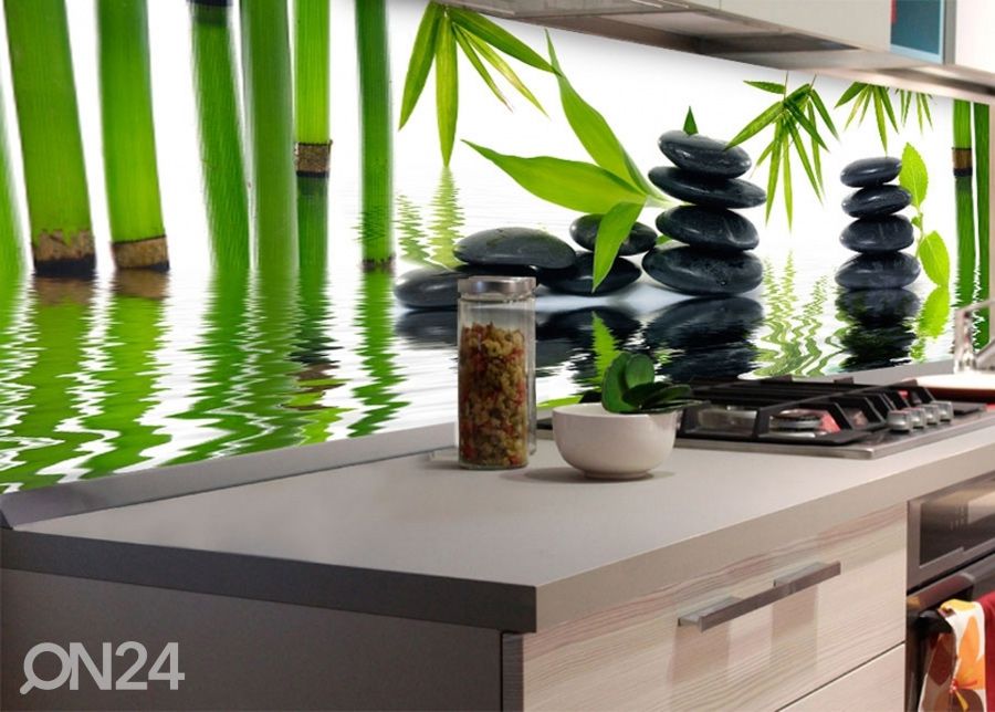 Кухонный фартук Zen stones 180х60 см увеличить
