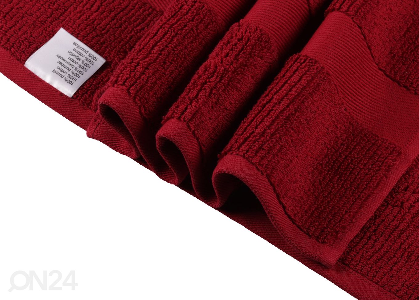 Махровое полотенце Frida, винно-красный 48x90 cm увеличить
