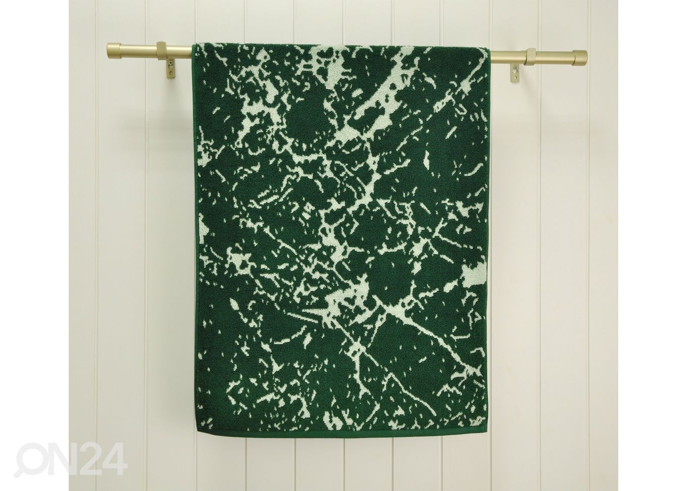 Махровое полотенце Marble, зелёный 70x140 cm увеличить