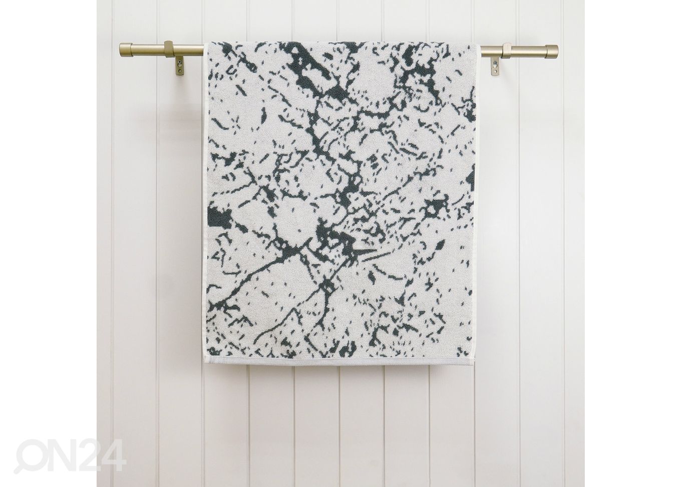 Махровое полотенце Marble, серый 70x140 cm увеличить