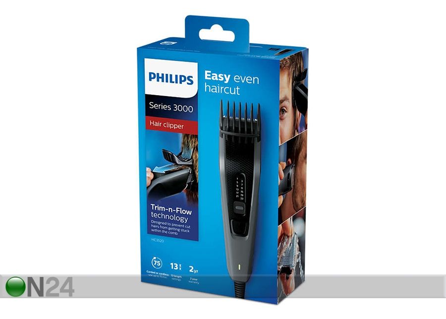 Машинка для стрижки волос Philips 3000 серия увеличить