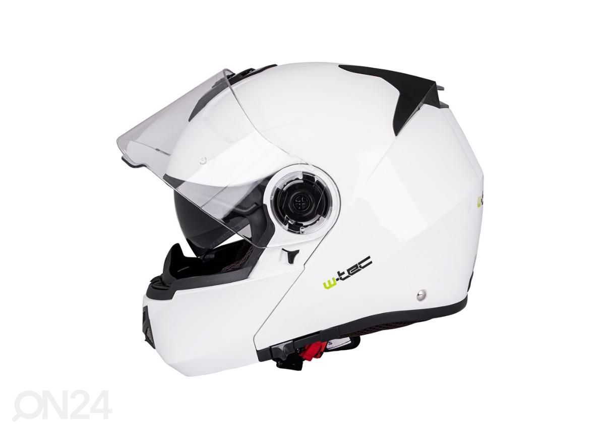 Мотоциклетный шлем V270 PP W-TEC черный/ зеленый размер S 55-56 см увеличить