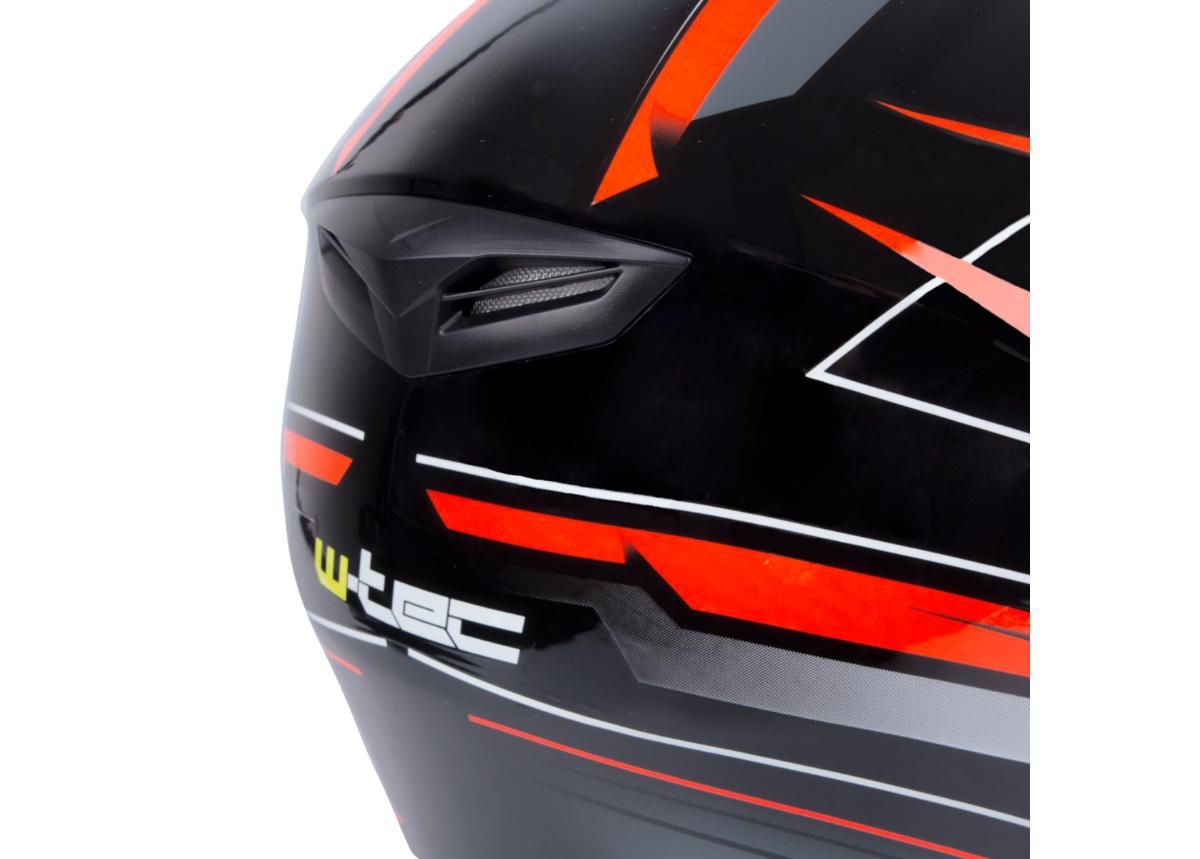 Мотоциклетный шлем W-TEC FS-811BO Fire Orange увеличить