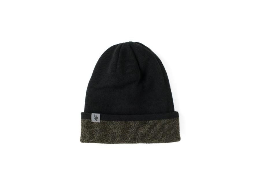 Мужская зимняя шапка 4F M H4Z17-CAM010 зеленый черный увеличить
