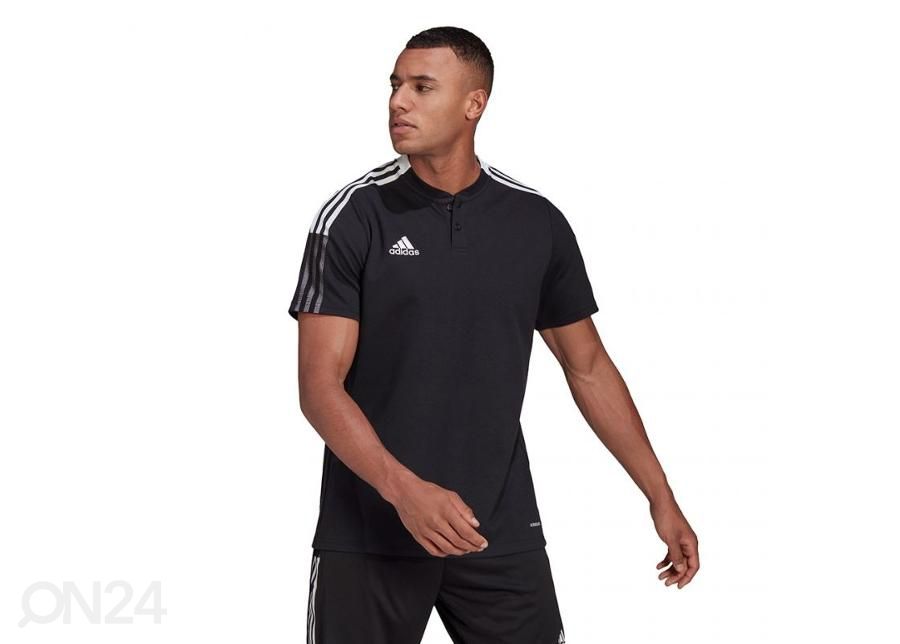 Мужская футболка для тренировок Adidas Tiro 21 Polo увеличить