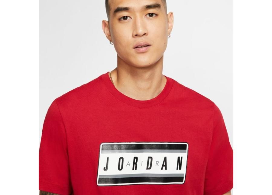 Мужская футболка Nike Jordan Sticker Crew M CJ6246-687 увеличить