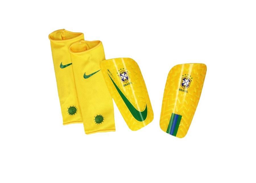 Мужские футбольные щитки Nike Brasil CBF Mercurial Lite M SP2123-750 увеличить
