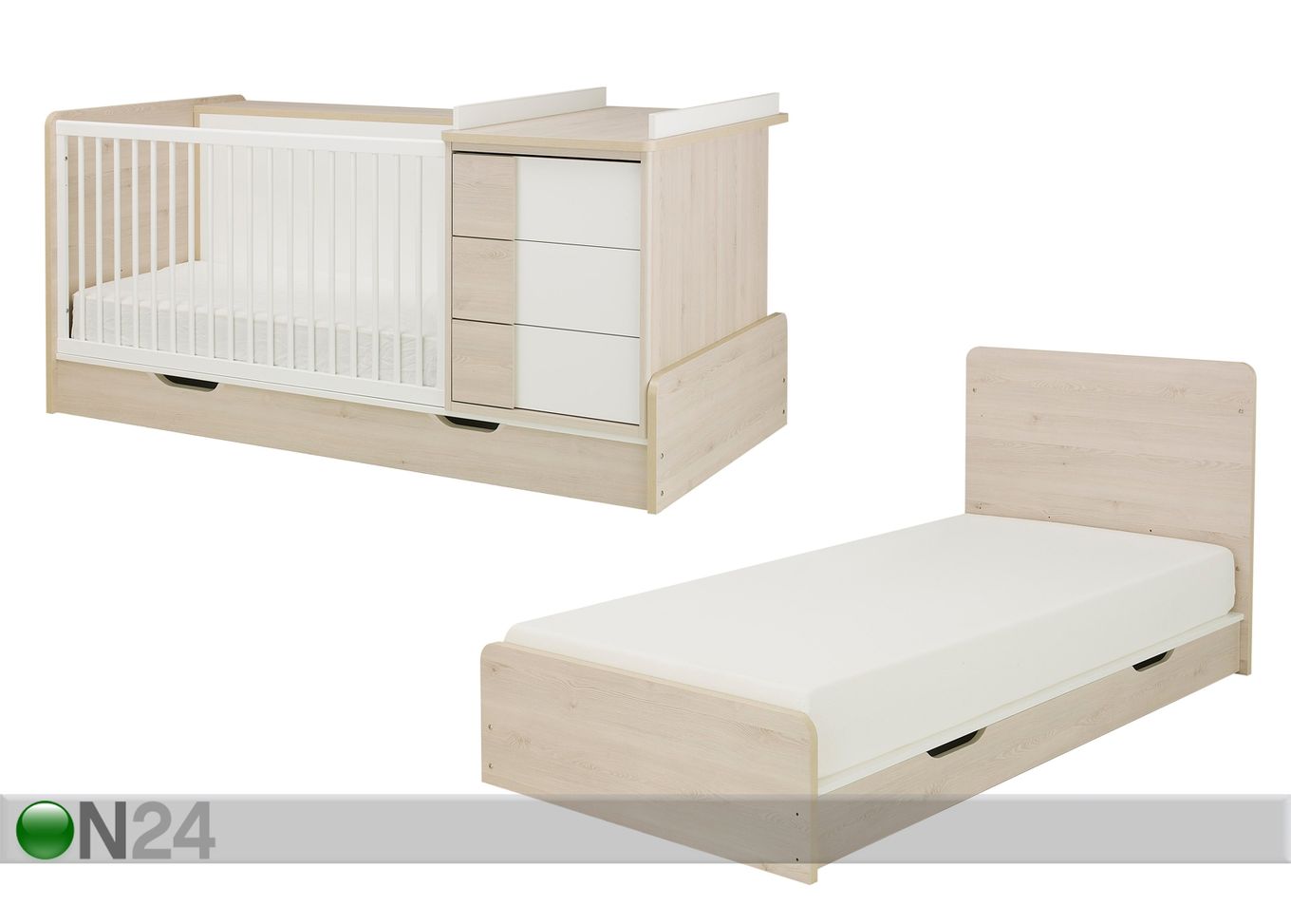 Мультифункциональный комплект кровати Sacha 70x140 cm увеличить