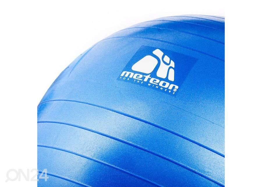 Мяч для фитнеса Meteor с помпой 65 см синий 31133 увеличить