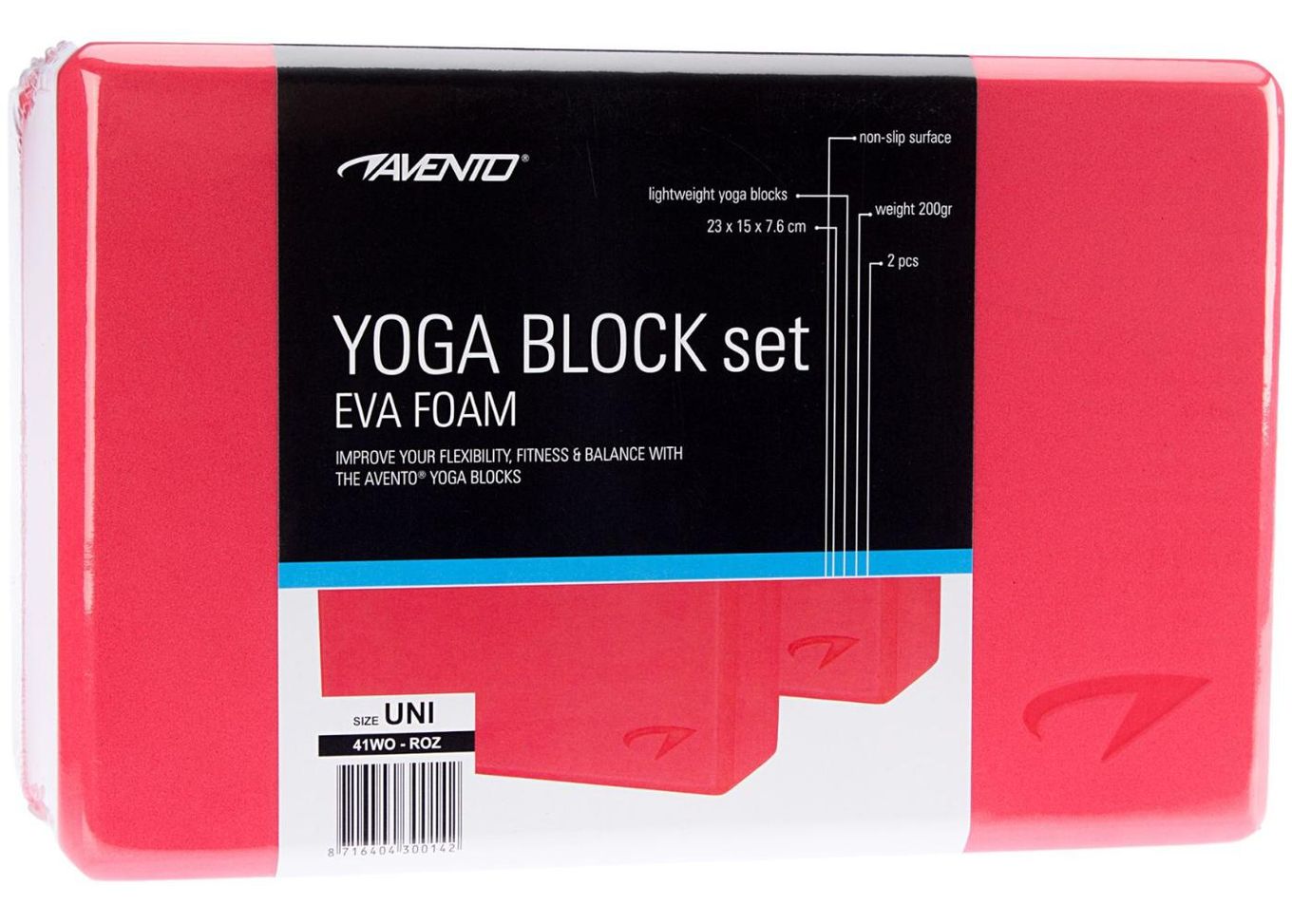 Набор блоков для йоги Avento увеличить