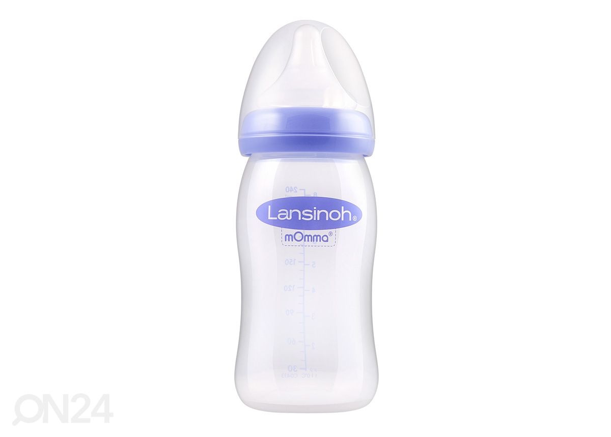 Набор бутылочек Lansinoh ® 240 мл и пустышки для кормления M (2 шт) увеличить