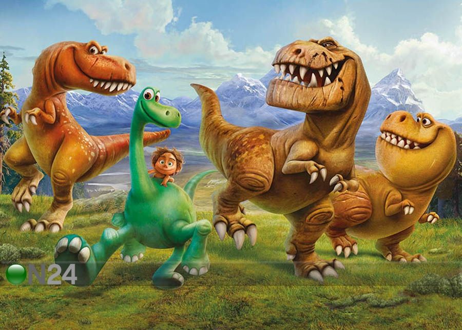 Напольный пазл "Динозавры" 24 детали увеличить