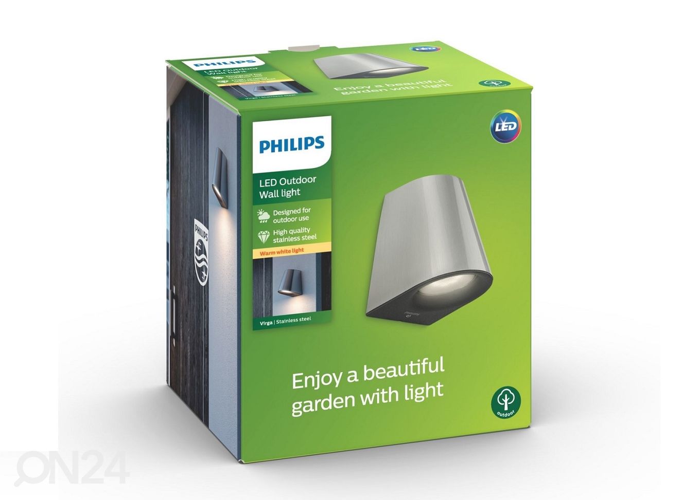Настенный светильник Philips Virga 3 Вт 2700K серый увеличить