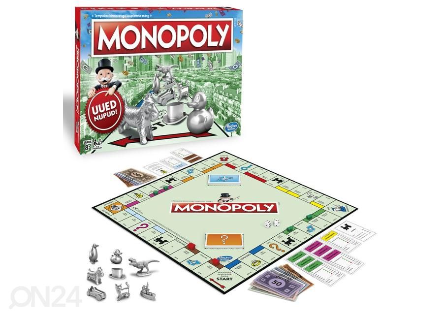 Настольная игра Monopoly Классическая версия (на эстонском языке) увеличить